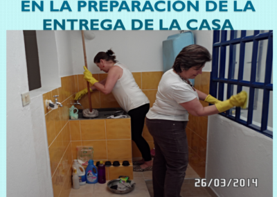 PREPARACIÓN ENTREGA DE LA CASA