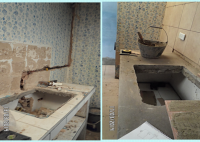 PROCESO DE OBRA - COCINA